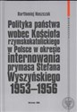 Polityka państwa wobec kościoła rzymskokatolickiego w Polsce w okresie internowania prymasa Stefana Wyszyńskiego 1953-1956