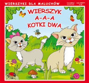 Wierszyk A-a-a kotki dwa Wierszyki dla maluchów - Księgarnia UK