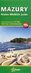 Mazury Kraina Wielkich Jezior mapa turystyczna 1:75 000
