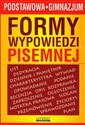 Formy wypowiedzi pisemnej