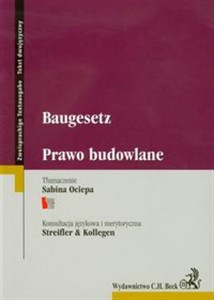 Baugesetz Prawo budowlane Tekst dwujęzyczny polsko - niemiecki