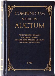 Compendium Medicum Auctum - Księgarnia UK