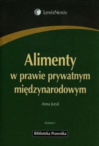 Alimenty w prawie prywatnym międzynarodowym - Księgarnia Niemcy (DE)