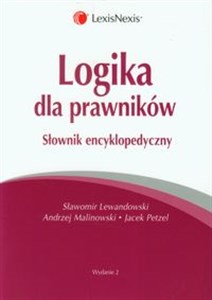 Logika dla prawników Słownik encyklopedyczny - Księgarnia Niemcy (DE)