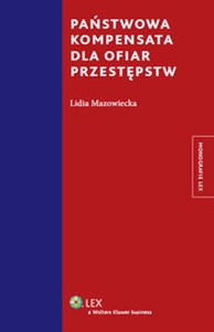 Państwowa kompensata dla ofiar przestępstw - Księgarnia UK