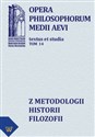 Z metodologii historii filozofii - Michał Zembrzuski, Magdalena Płotka, Andrzej Nowik, Adam Filipowicz, Izabella Andrzejuk, Andrzejuk