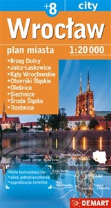 Wrocław plan miasta 8+ 1:20 000