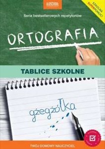 Ortografia Tablice szkolne  - Księgarnia UK