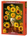Puzzle 1000 Sunflowers in a Peacock Vase - 