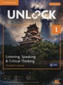 Unlock 1 Listening, Speaking & Critical Thinking Student's Book Mob App and Online Workbook