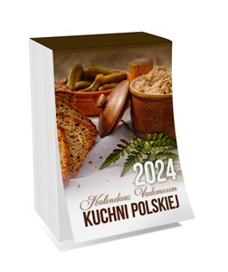 Kalendarz 2024 Vademecum kuchni polskiej zdzierak 