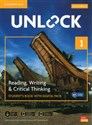 Unlock Level 1 Student's Book with Digital Pack Reading, Writing and Critical Thinking