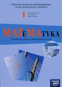 Matematyka 1 Podręcznik z płytą CD Liceum ogólnokształcące, liceum profilowane i technikum  Zakres podstawowy